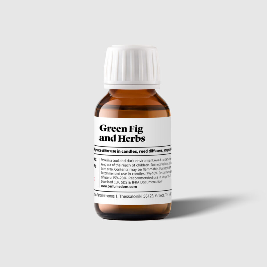 Green Fig and Herbs Fragrance Oil bottle