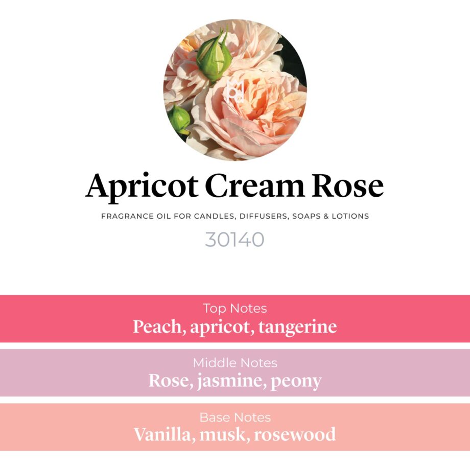 Apricot Cream Rose Fragrance Oil profile