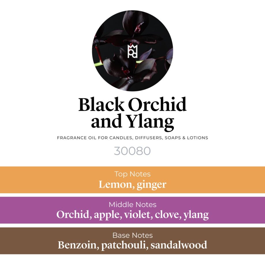 Black Orchid and Ylang Frangrance Oil profile