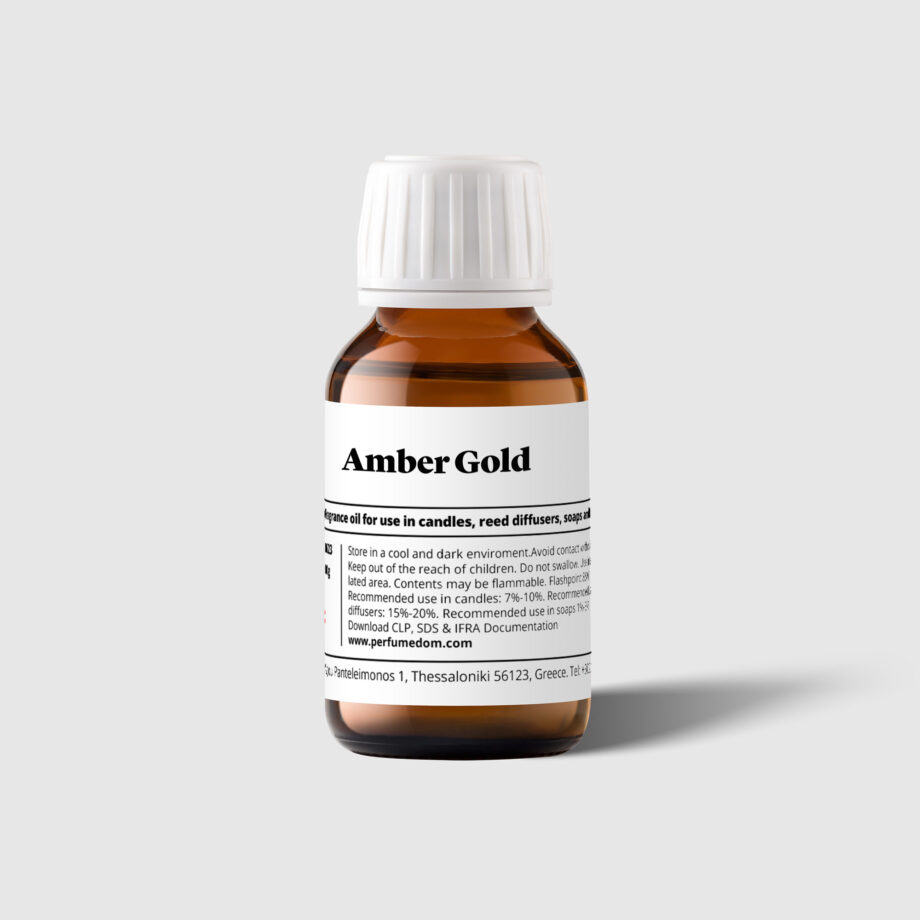 Amber Gold Fragrance Oil bottle