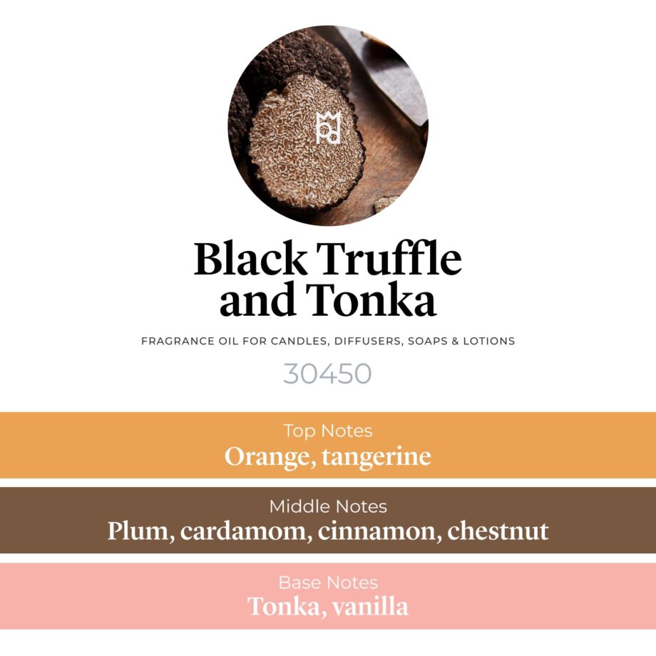 Black Truffle and Tonka Fragrance Oil profile