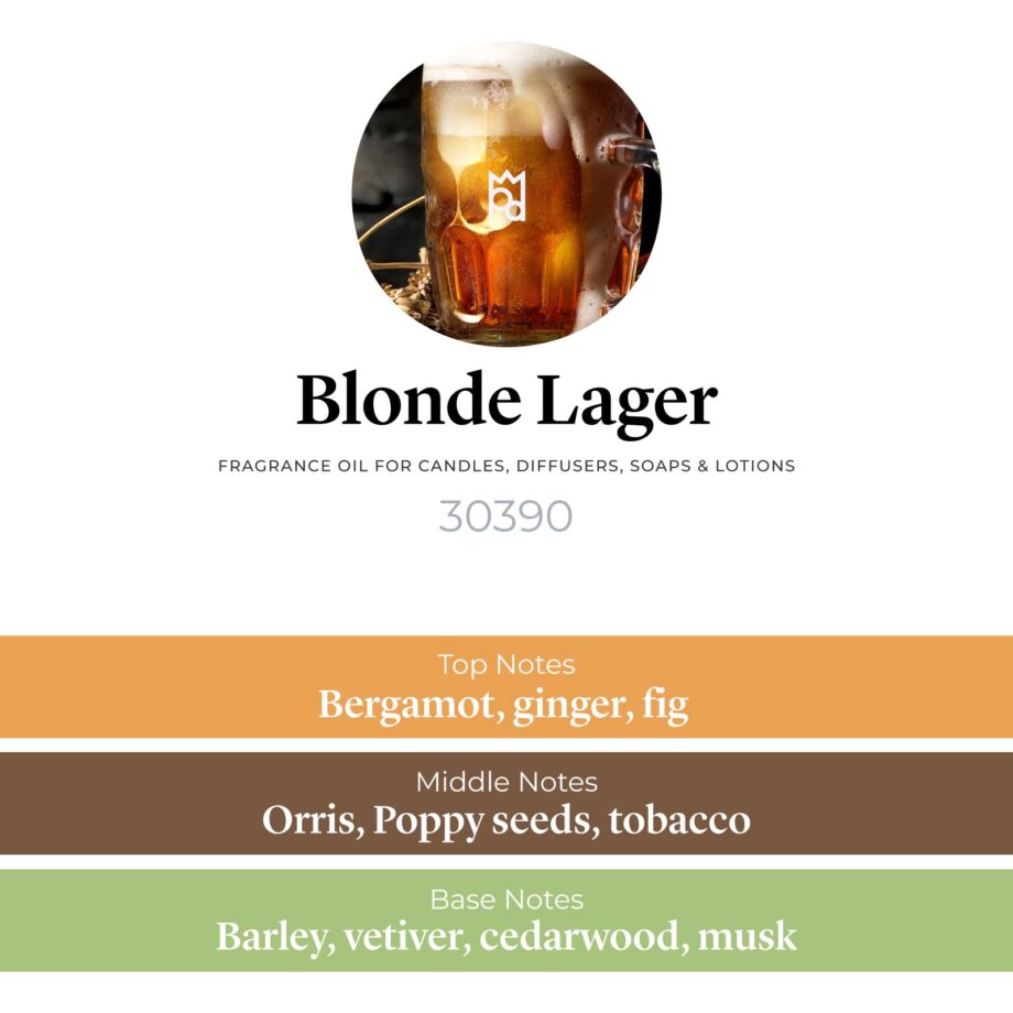 Blonde Lager Fragrance Oil scent profile