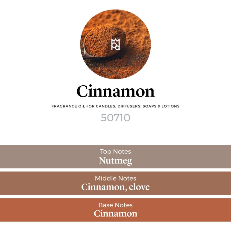 cinnamon fragrance oil scent pyramid