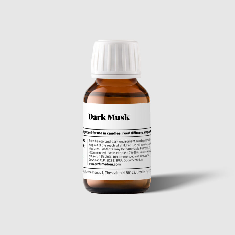Dark Musk fragrance oil bottle 100g