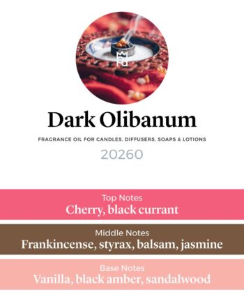 Dark Olibanum Fragrance Oil scent profile
