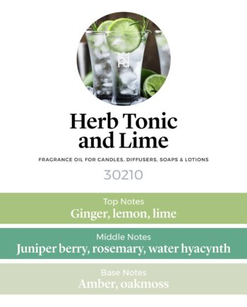 Herb Tonic and Lime Fragrance Oil profile