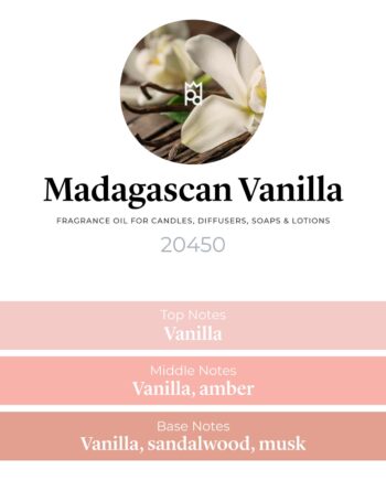 Madagascan Vanilla Fragrance Oil scent profile