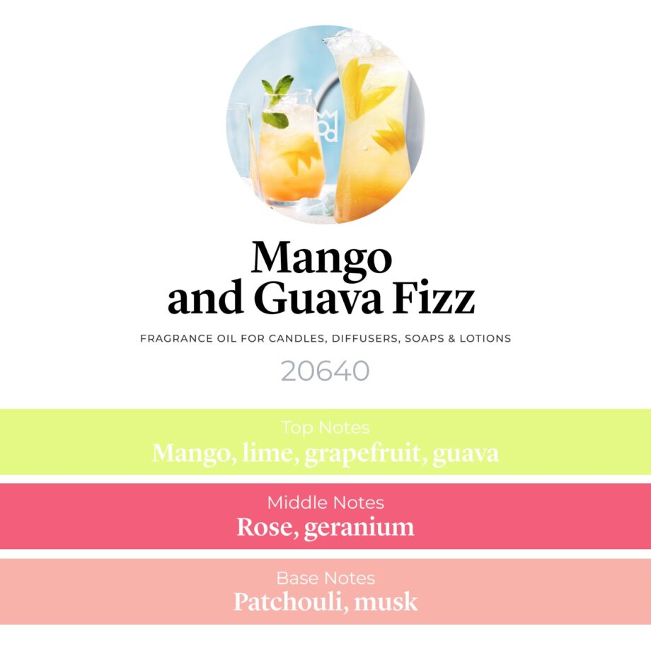 Mango and Guava Fizz Fragrance Oil profile