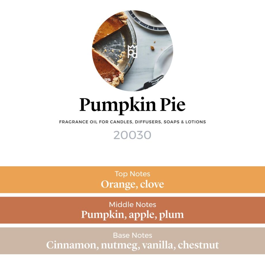 Pumpkin Pie Fragrance Oil profile
