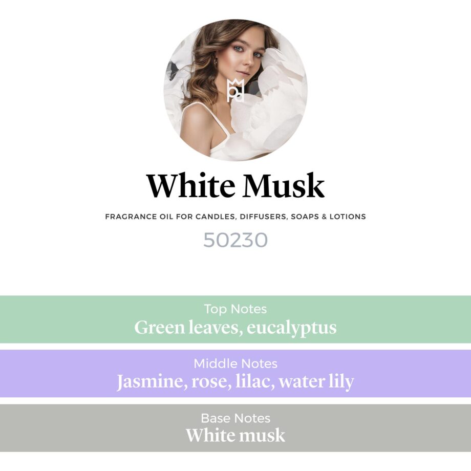 White Musk Fragrance Oil Scent Pyramid