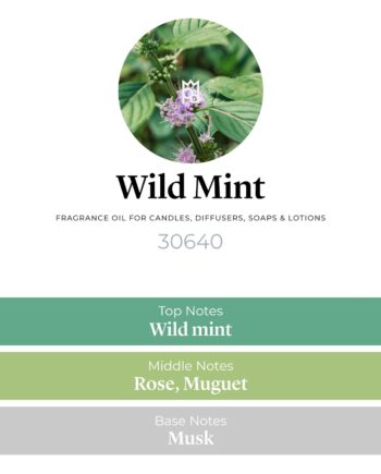 Wild Mint Fragrance Oil scent profile