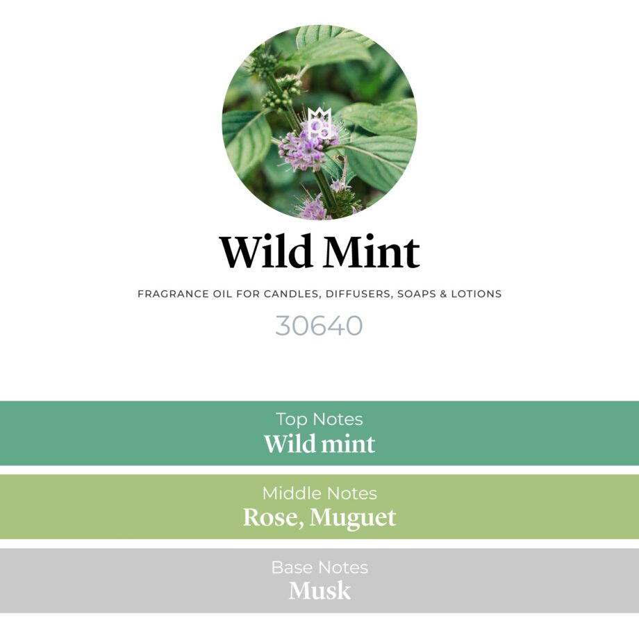 Wild Mint Fragrance Oil scent profile