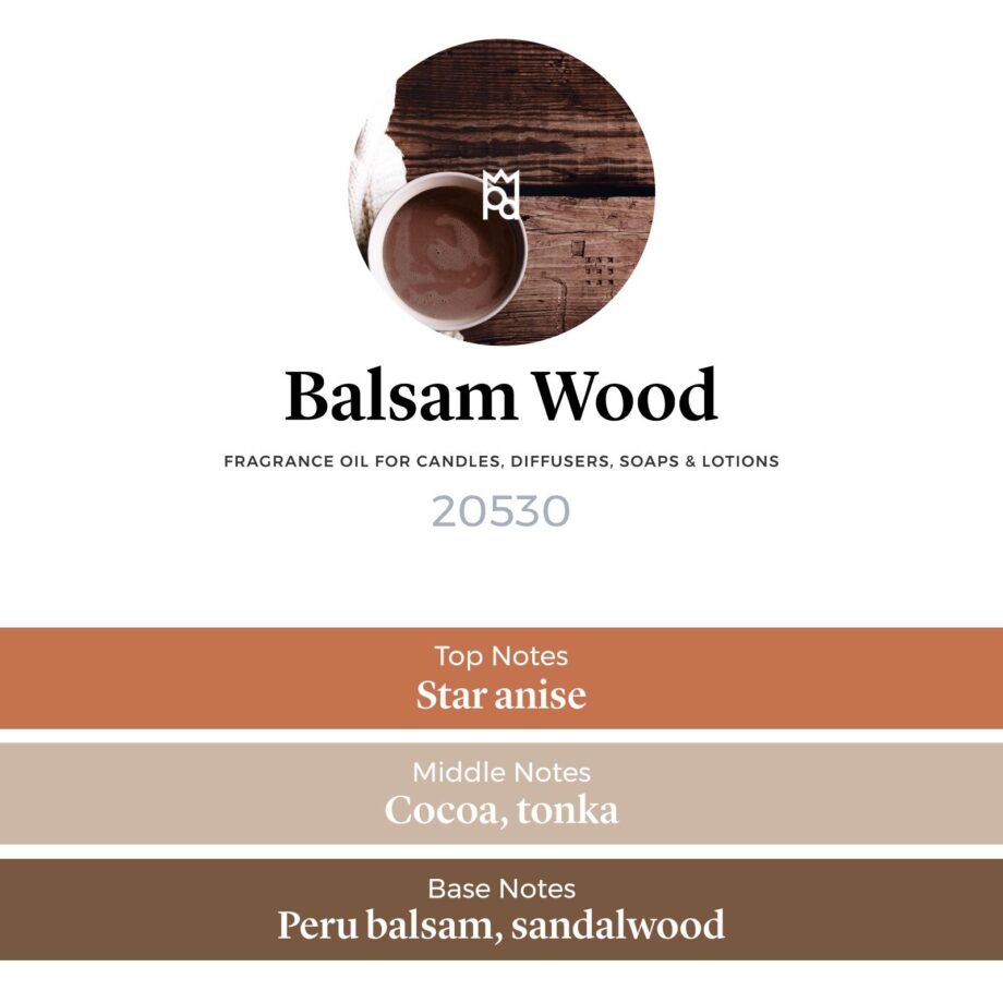 Balsam Wood Fragrance Oil profile