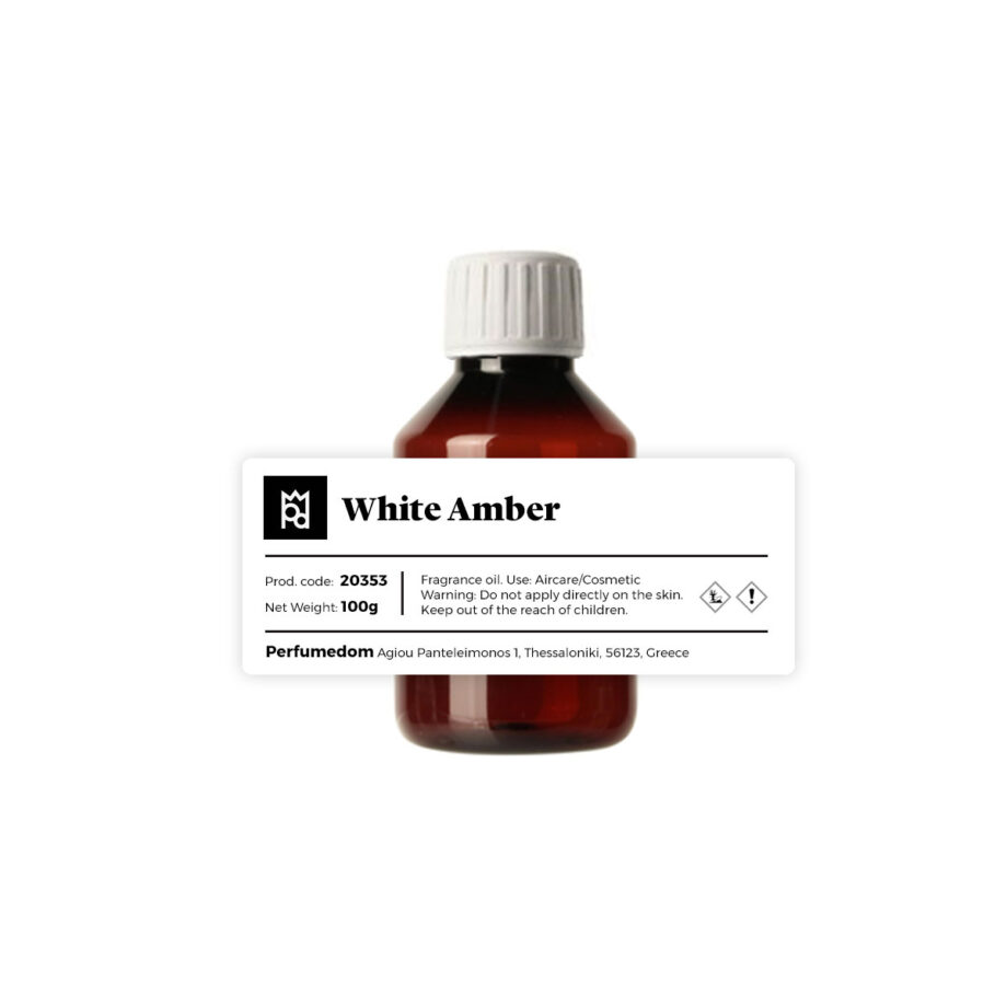 White Amber Fragrance Oil for candles