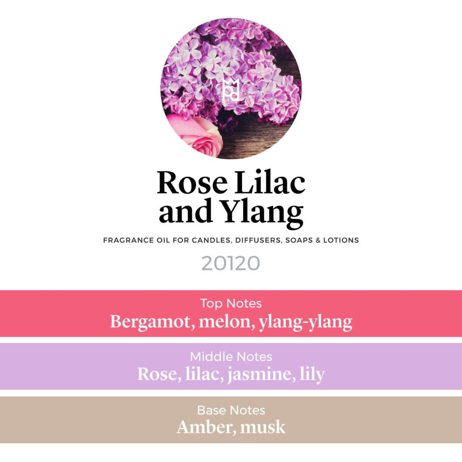 Rose Lilac and Ylang Fragrance Oil profile