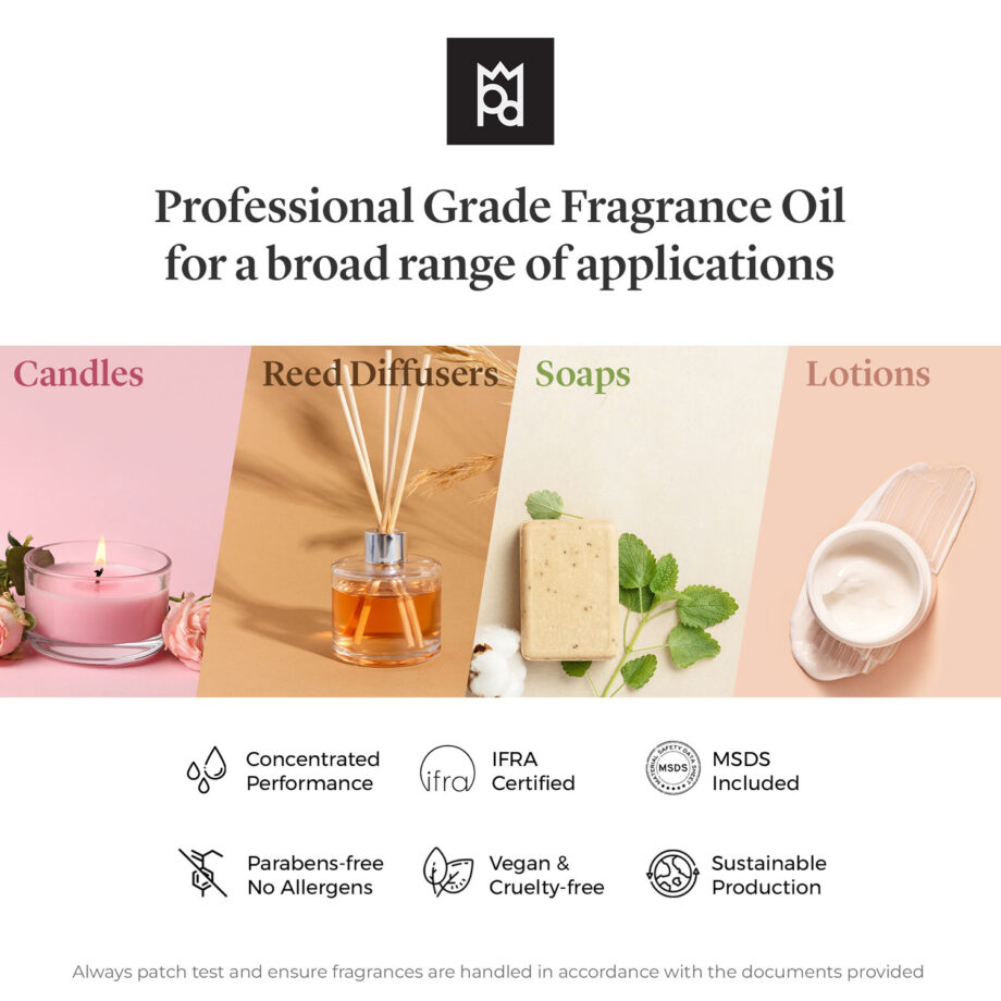 Professional Grade Fragrance Oil for a wide range of applications