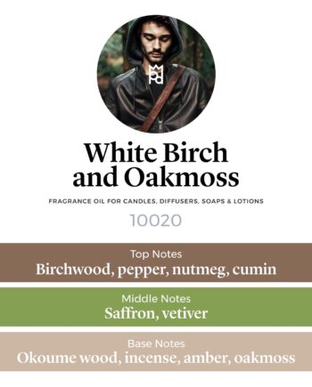 White Birch and Oakmoss scent profile
