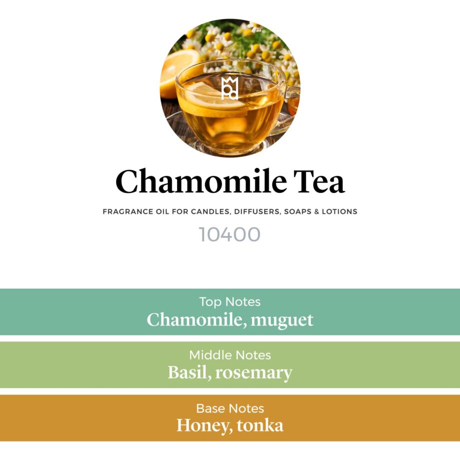 Chamomile Tea Fragrance oil scent pyramid