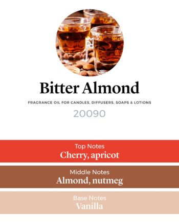 Bitter Almond Fragrance Oil scent pyramid
