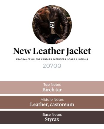 New Leather Jacket Fragrance Oil scent pyramid