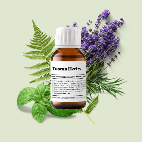 Tinh dầu Herbaceous trong chế tác nước hoa