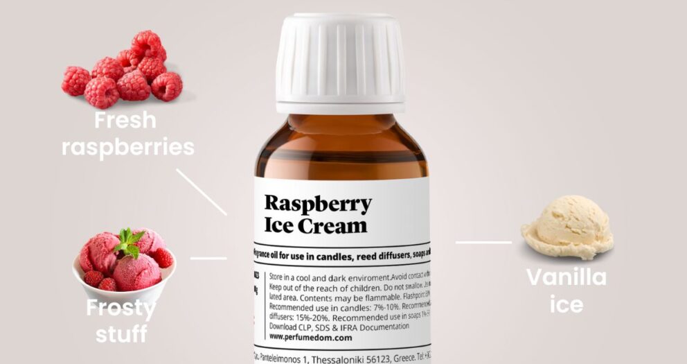 raspberry ice cream scent