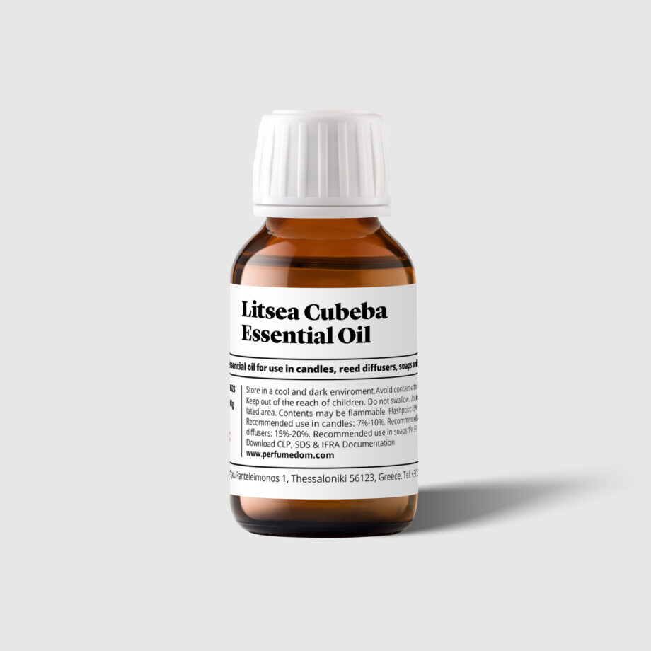 Litsea Cubeba Essential Oil bottle 100g