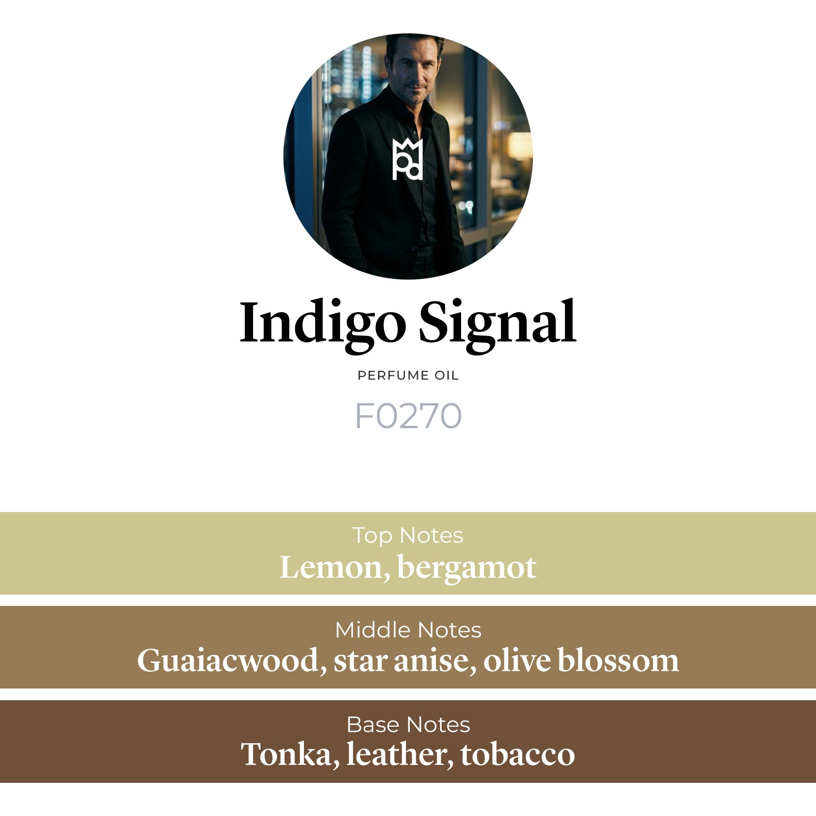 Indigo Signal Perfume Oil - Image 2