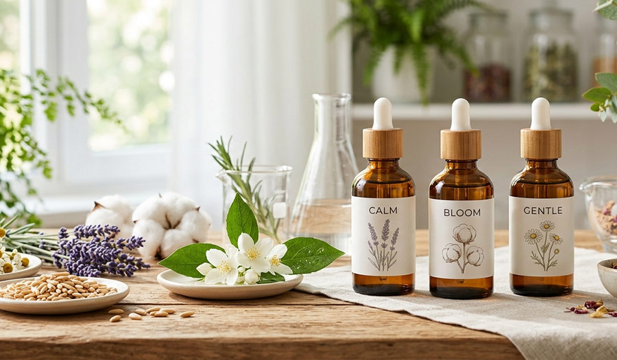 Fragrance oils with low allergen profile
