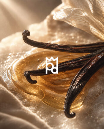 Vanillin aroma molecule for perfumery, candles and diffusers